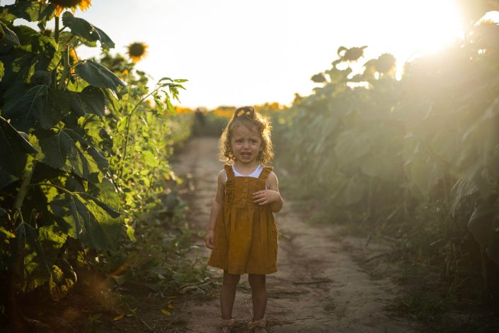 Stewart Family Sunflower Photoshoot - South Farms Mizzou