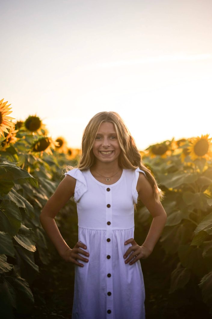 Columbia, MO - Sunflower Photoshoot - Mizzou - South Farms